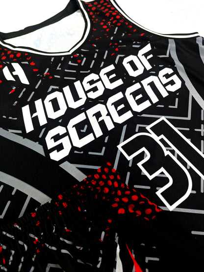 Custom Basketball Jersey and Shorts Set with Personalized Player Name, Number, and Team Name | HX475BS | Customize This!