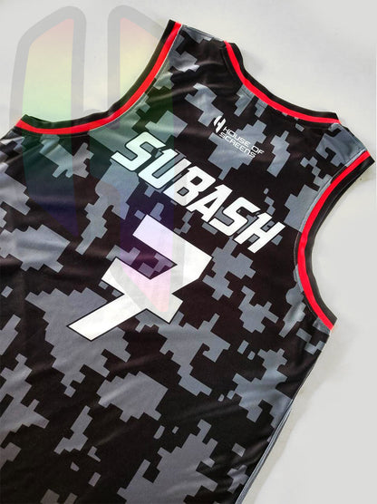 Custom KIDS Basketball Jersey and Shorts Set with Personalized Player Name, Number, and Team Name | HX72BS | Customize This!