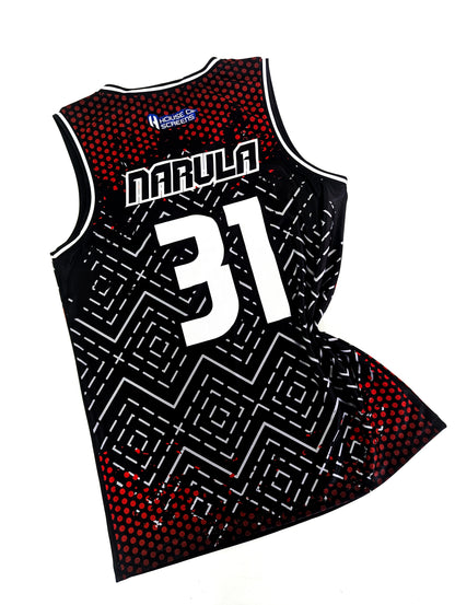 Custom Basketball Jersey and Shorts Set with Personalized Player Name, Number, and Team Name | HX475BS | Customize This!