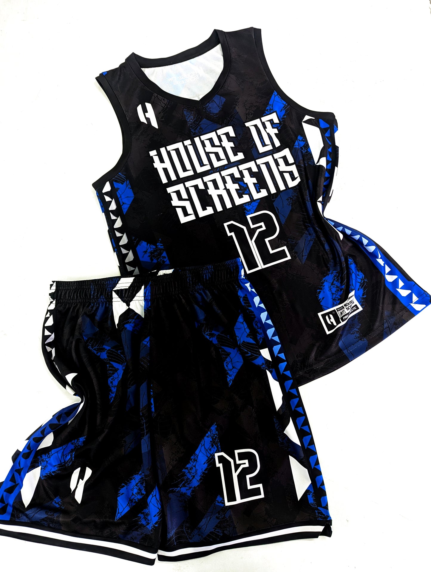 Custom Basketball Jersey and Shorts Set with Personalized Player Name, Number, and Team Name | HX471BS | Customize This!