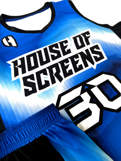 Premium PRO Custom Basketball Jersey and Shorts Set with Enhanced Side Cuts| Personalized Player Name, Number, and Team Name | HX496BS-PRO | Customize This!