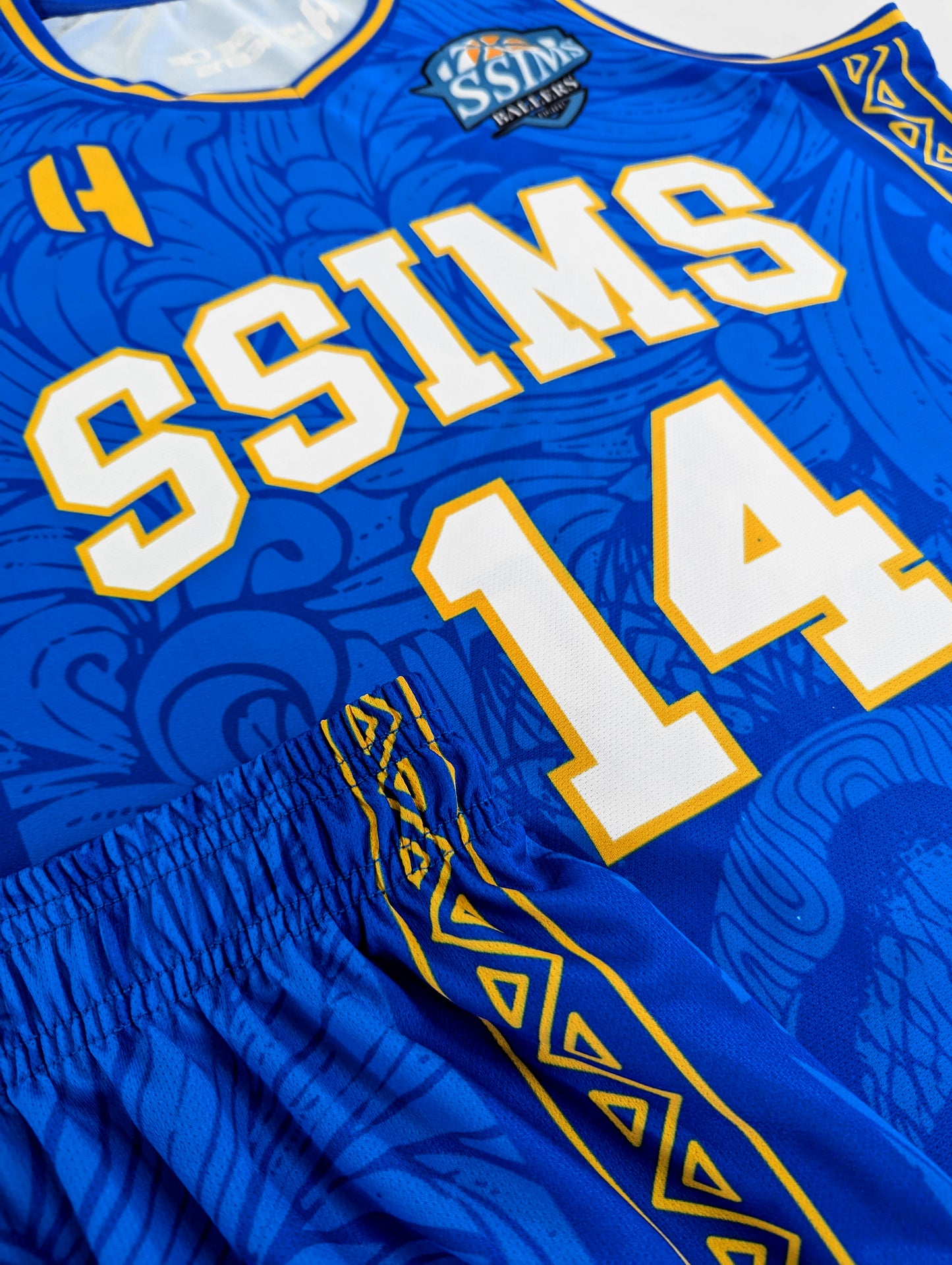 Custom Basketball Jersey and Shorts Set with Personalized Player Name, Number, and Team Name | HX516BS | Customize This!
