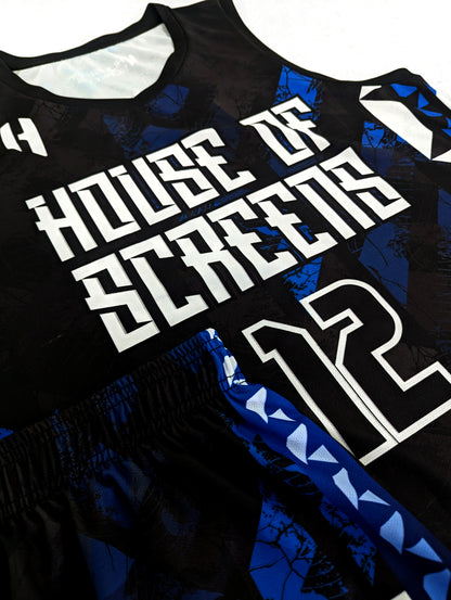 Custom Basketball Jersey and Shorts Set with Personalized Player Name, Number, and Team Name | HX471BS | Customize This!