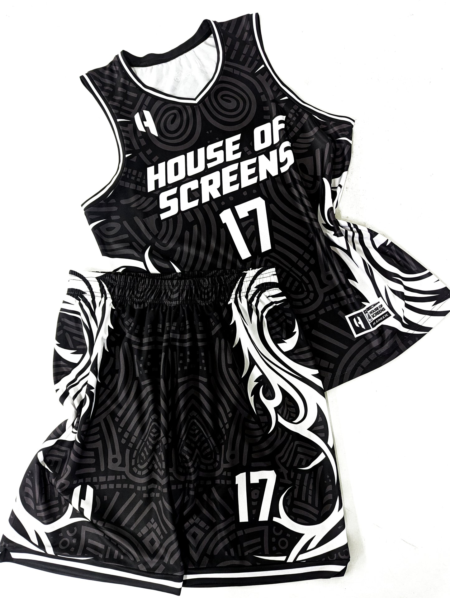 Custom Basketball Jersey and Shorts Set with Personalized Player Name, Number, and Team Name | HX493BS | Customize This!