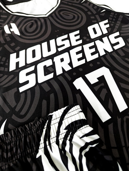 Custom Basketball Jersey and Shorts Set with Personalized Player Name, Number, and Team Name | HX493BS | Customize This!