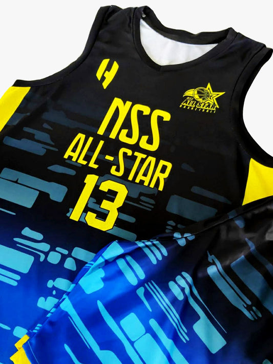 Custom KIDS Basketball Jersey and Shorts Set with Personalized Player Name, Number, and Team Name | HX21BS | Customize This!