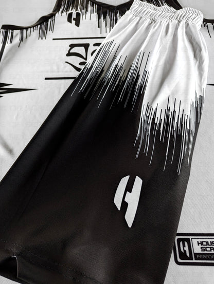 Custom Basketball Jersey and Shorts Set with Personalized Player Name, Number, and Team Name | HX323BS | Customize This!