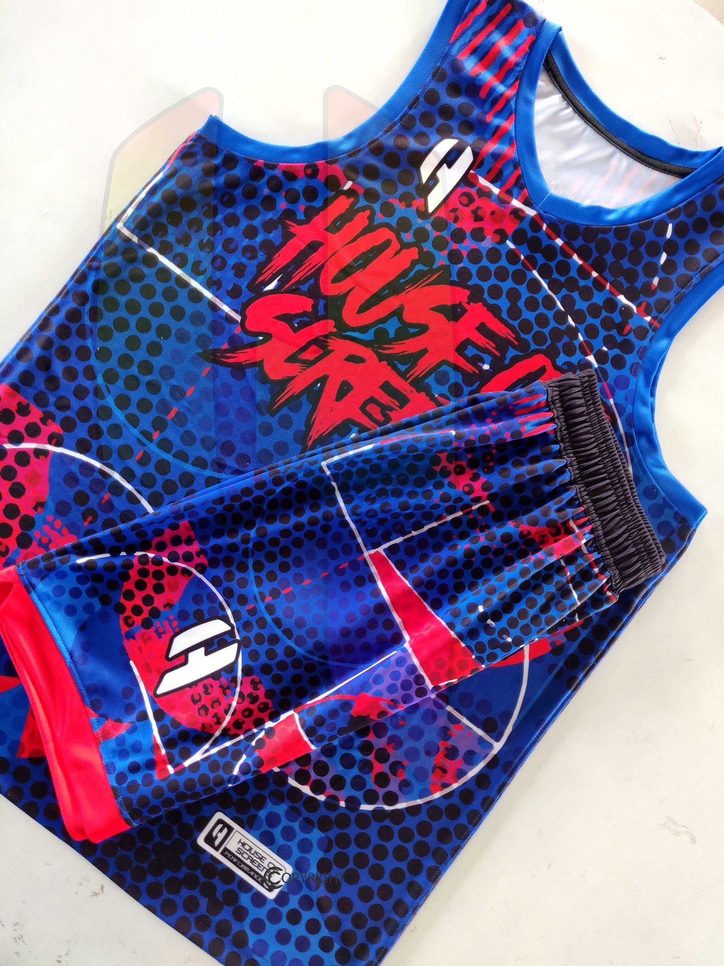 Custom KIDS Basketball Jersey and Shorts Set with Personalized Player Name, Number, and Team Name | | HX166BS | Customize This!