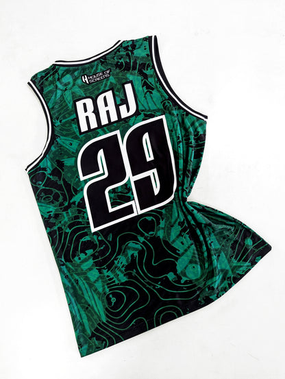 Custom Basketball Jersey and Shorts Set with Personalized Player Name, Number, and Team Name | HX486BS | Customize This!