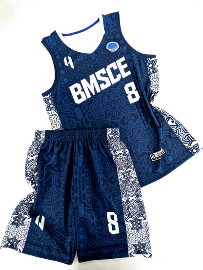 Custom Basketball Jersey and Shorts Set with Personalized Player Name, Number, and Team Name | HX513BS | Customize This!