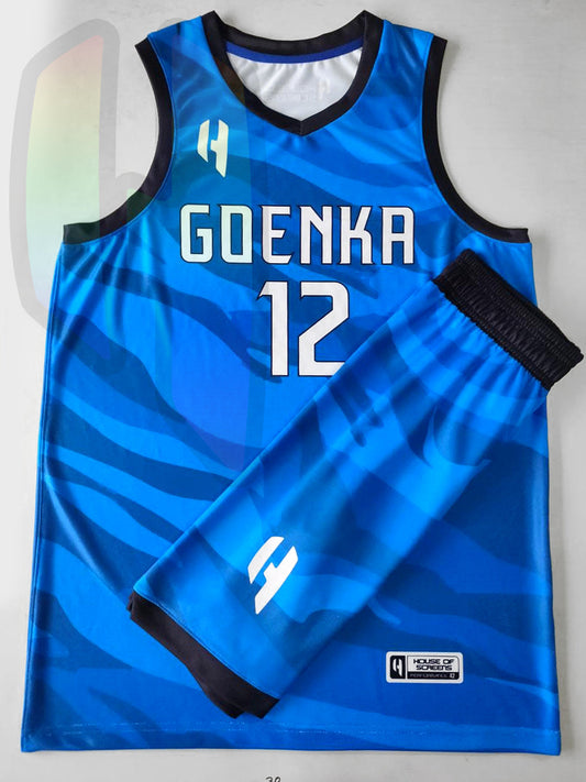 Custom KIDS Basketball Jersey and Shorts Set with Personalized Player Name, Number, and Team Name | HX85BS | Customize This!