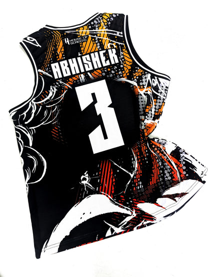Custom Basketball Jersey and Shorts Set with Personalized Player Name, Number, and Team Name | HX487BS | Customize This!