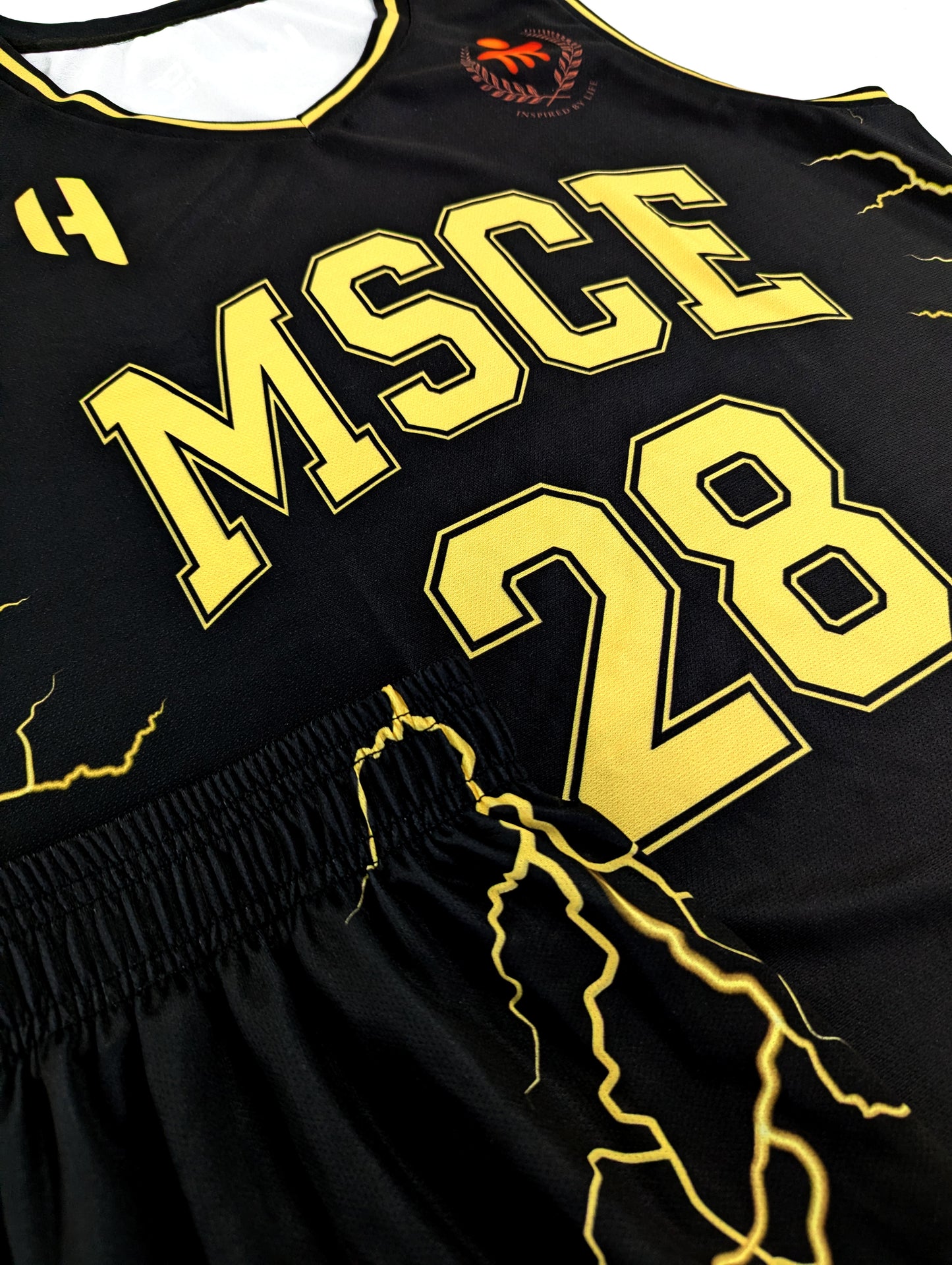 Custom Basketball Jersey and Shorts Set with Personalized Player Name, Number, and Team Name | HX504BS | Customize This!