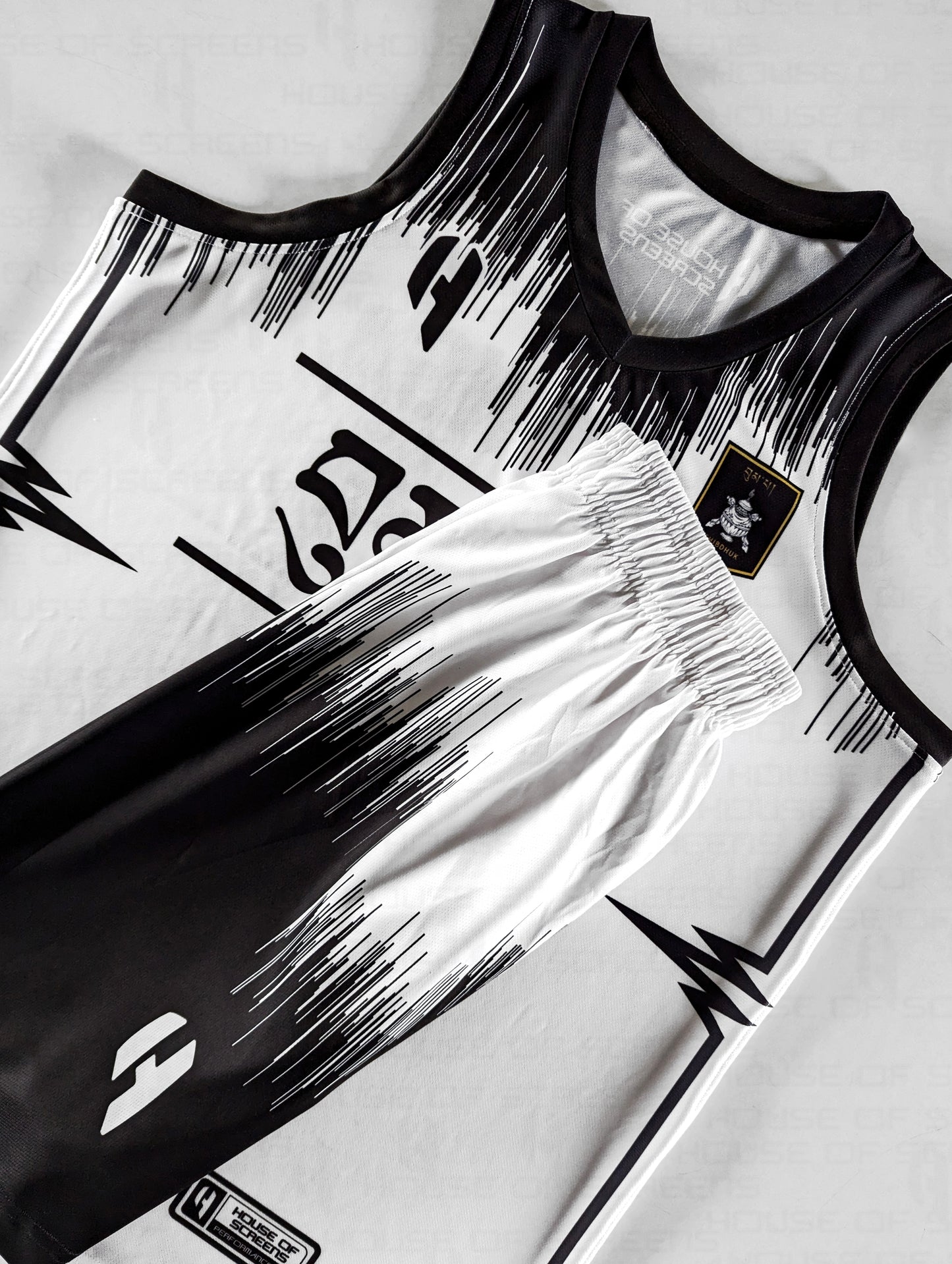 Custom Basketball Jersey and Shorts Set with Personalized Player Name, Number, and Team Name | HX323BS | Customize This!