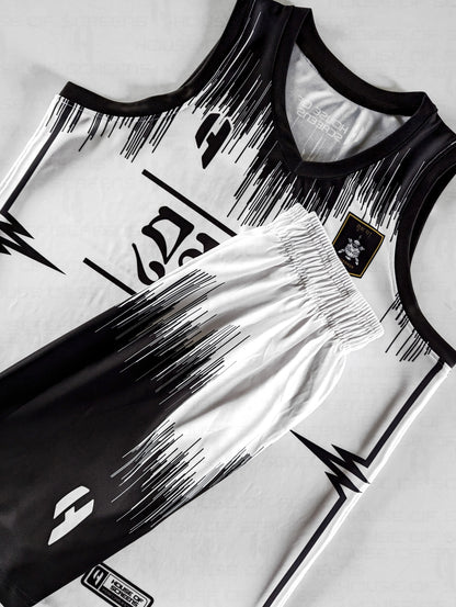 Custom Basketball Jersey and Shorts Set with Personalized Player Name, Number, and Team Name | HX323BS | Customize This!