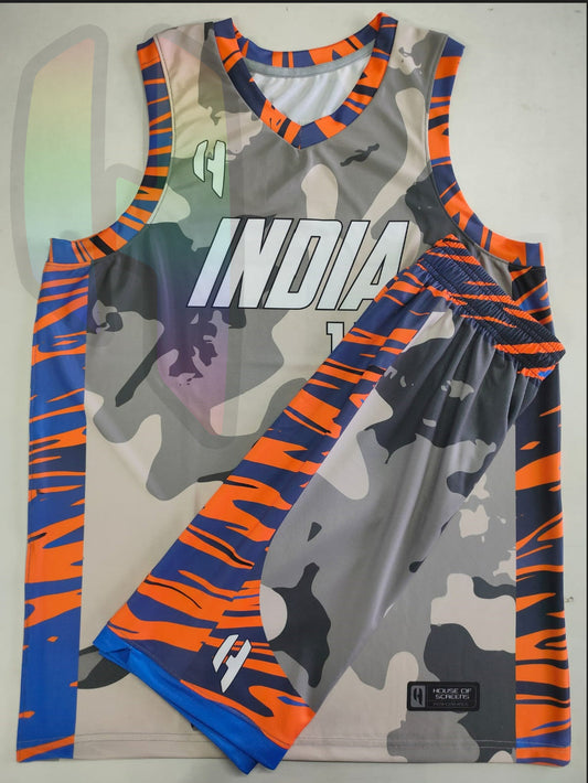 Custom KIDS Basketball Jersey and Shorts Set with Personalized Player Name, Number, and Team Name | HX23BS | Customize This!