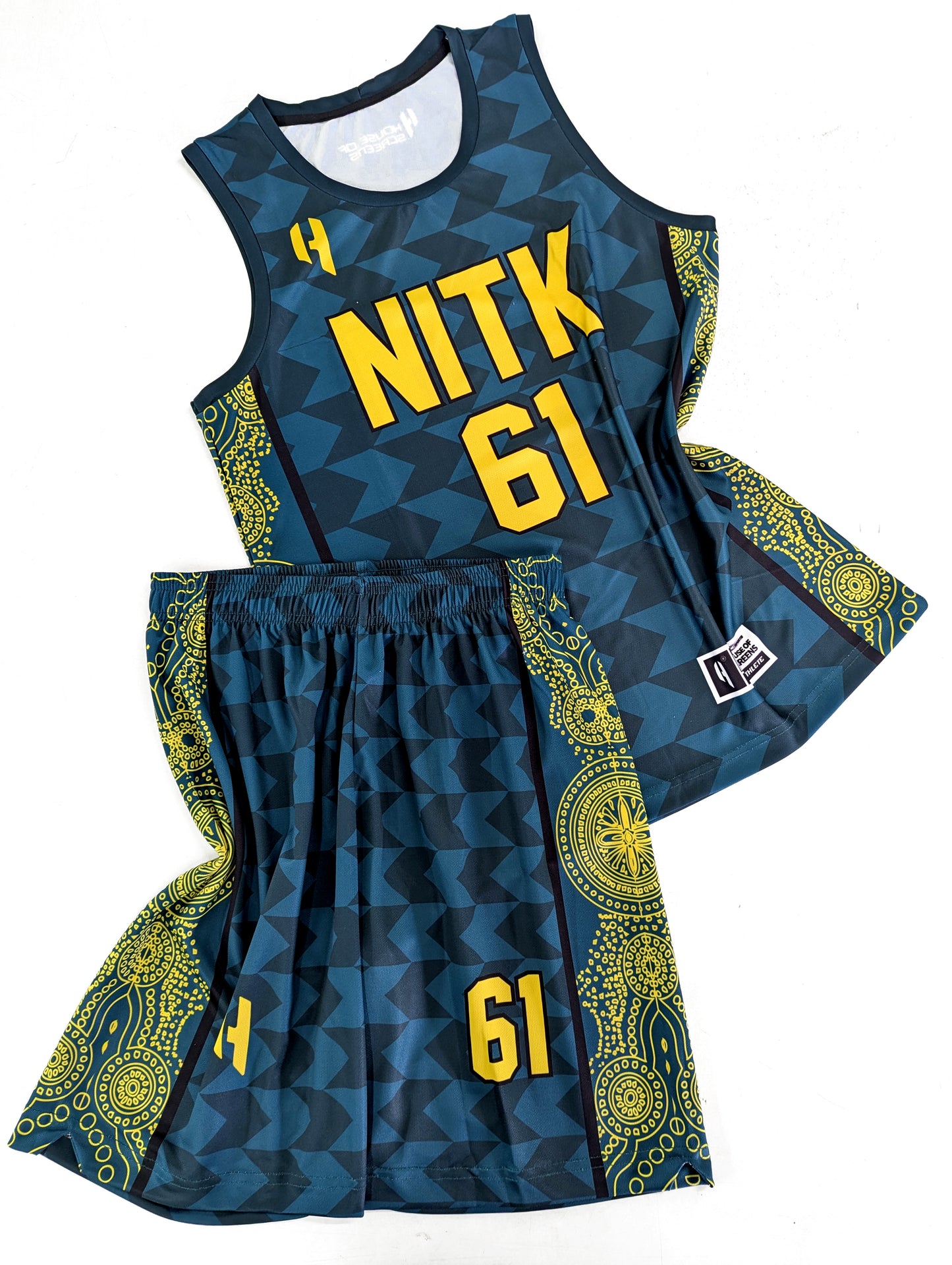 Custom Basketball Jersey and Shorts Set with Personalized Player Name, Number, and Team Name | HX511BS | Customize This!