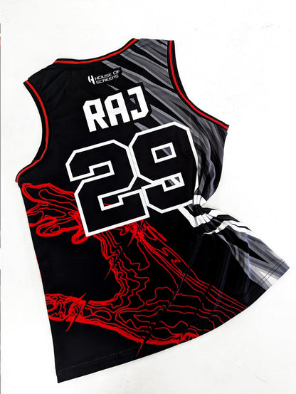 Custom Basketball Jersey and Shorts Set with Personalized Player Name, Number, and Team Name | HX494BS | Customize This!