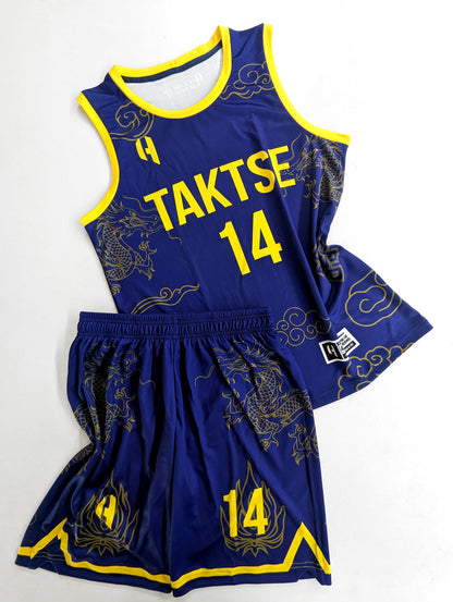 Custom Basketball Jersey and Shorts Set with Personalized Player Name, Number, and Team Name | HX521BS | Customize This!