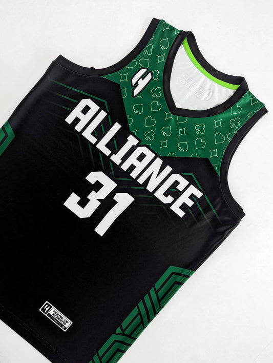 Custom Basketball Jersey and Shorts Set with Personalized Player Name, Number, and Team Name | HX408BS | Customize This!