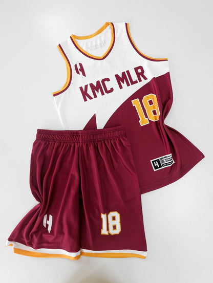 Custom Basketball Jersey and Shorts Set with Personalized Player Name, Number, and Team Name | HX409BS | Customize This!