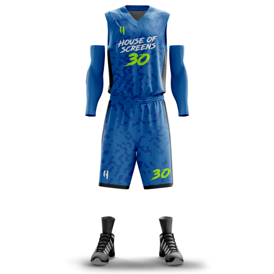 Custom KIDS Basketball Jersey and Shorts Set with Personalized Player Name, Number, and Team Name | HX09BS | Customize This!