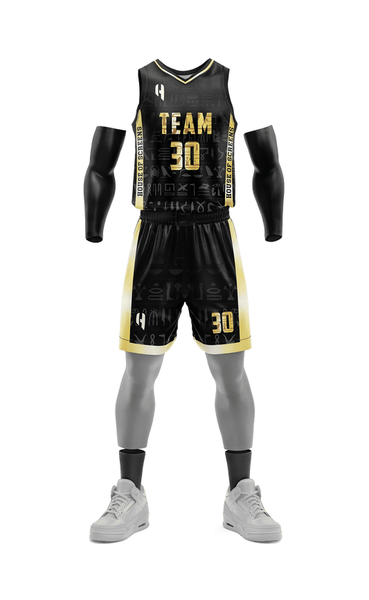 Custom KIDS Basketball Jersey and Shorts Set with Personalized Player Name, Number, and Team Name | | HX150BS | Customize This!