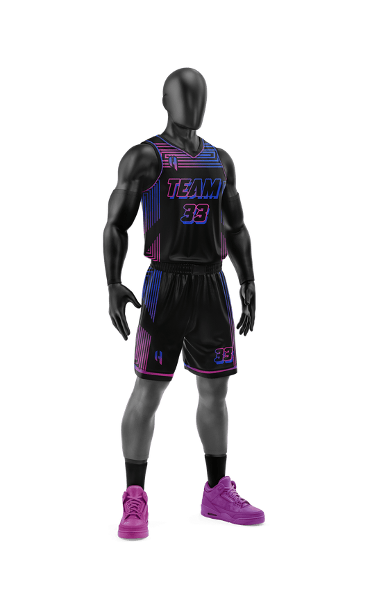 Custom KIDS Basketball Jersey and Shorts Set with Personalized Player Name, Number, and Team Name | | HX154BS | Customize This!
