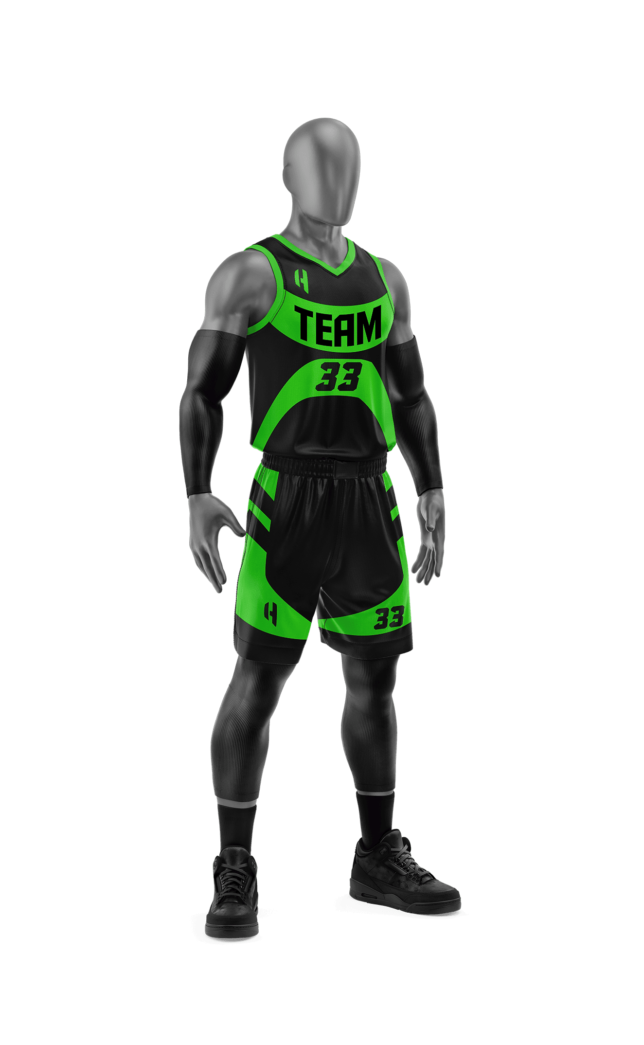 Custom KIDS Basketball Jersey and Shorts Set with Personalized Player Name, Number, and Team Name | | HX156BS | Customize This!