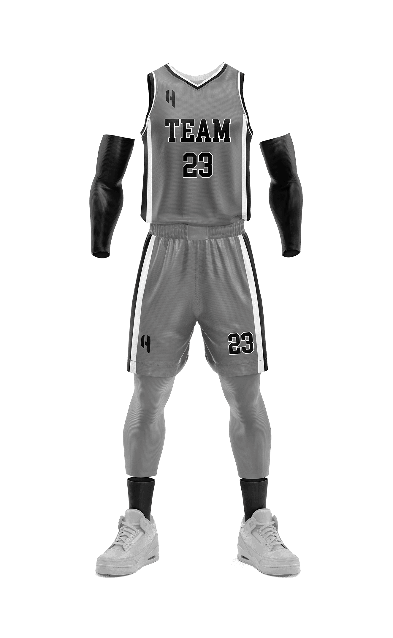 Custom KIDS Basketball Jersey and Shorts Set with Personalized Player Name, Number, and Team Name | HX183BS | Customize This!