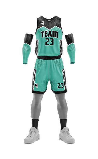 Custom KIDS Basketball Jersey and Shorts Set with Personalized Player Name, Number, and Team Name | HX186BS | Customize This!