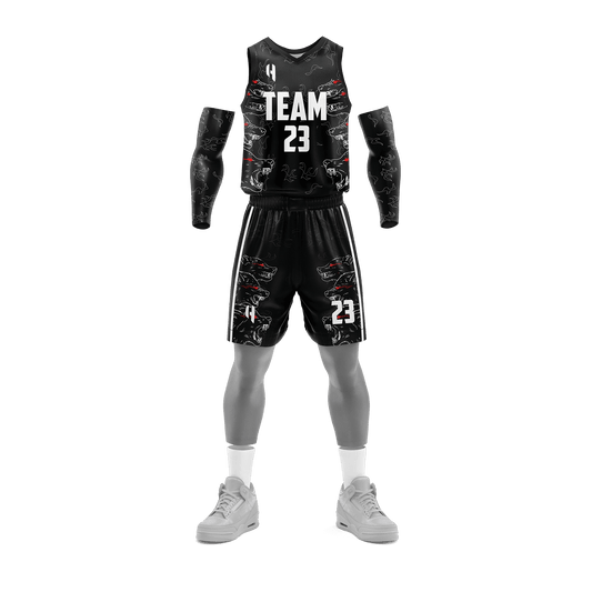 Custom Basketball Jersey and Shorts Set with Personalized Player Name, Number, and Team Name | HX231BS | Customize This!