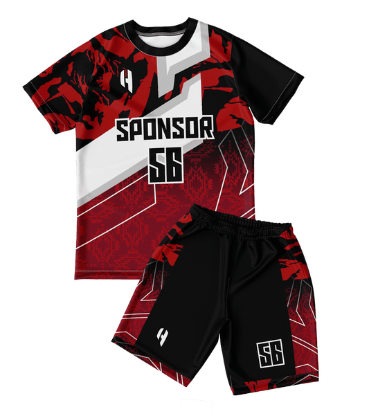 Custom Badminton Jersey and Shorts Set with Personalized Name, Number, and Team Name | HX34BD | Customize This!