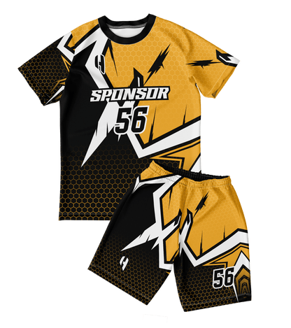 Custom Badminton Jersey and Shorts Set with Personalized Name, Number, and Team Name | HX38BD | Customize This!