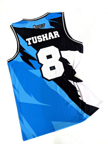 Custom Basketball Jersey and Shorts Set with Personalized Player Name, Number, and Team Name | HX450BS | Customize This!