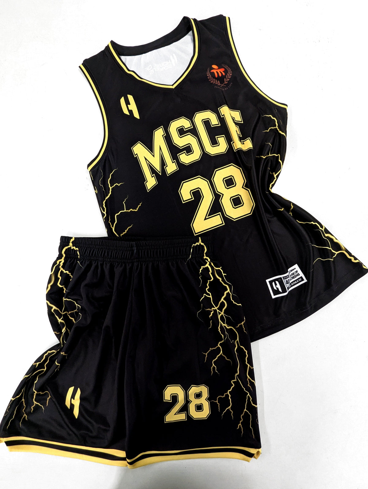 Custom Basketball Jersey and Shorts Set with Personalized Player Name, Number, and Team Name | HX504BS | Customize This!