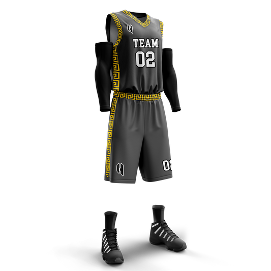 Custom KIDS Basketball Jersey and Shorts Set with Personalized Player Name, Number, and Team Name | HX73BS | Customize This!