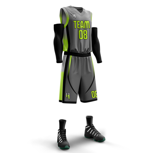 Custom KIDS Basketball Jersey and Shorts Set with Personalized Player Name, Number, and Team Name | HX81BS | Customize This!