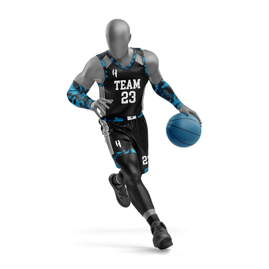 Custom KIDS Basketball Jersey and Shorts Set with Personalized Player Name, Number, and Team Name | HX84BS | Customize This!
