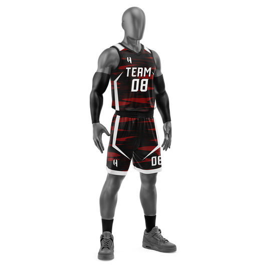 Custom KIDS Basketball Jersey and Shorts Set with Personalized Player Name, Number, and Team Name | HX86BS | Customize This!