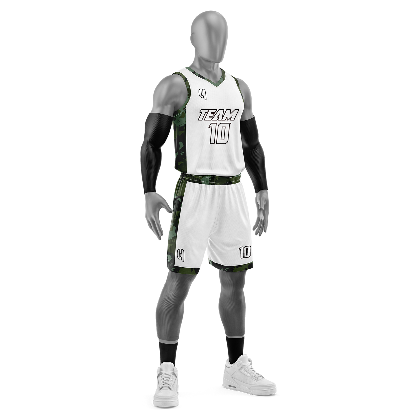 Custom KIDS Basketball Jersey and Shorts Set with Personalized Player Name, Number, and Team Name | HX97BS | Customize This!