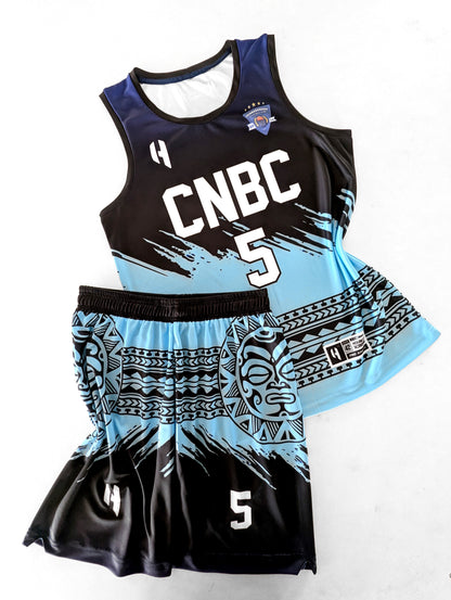 Custom Basketball Jersey and Shorts Set with Personalized Player Name, Number, and Team Name | HX526BS | Customize This!