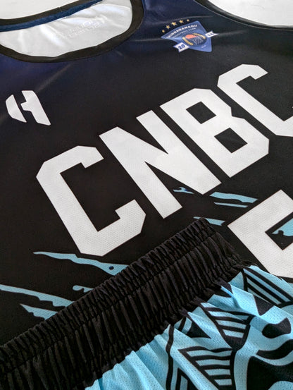 Custom Basketball Jersey and Shorts Set with Personalized Player Name, Number, and Team Name | HX526BS | Customize This!