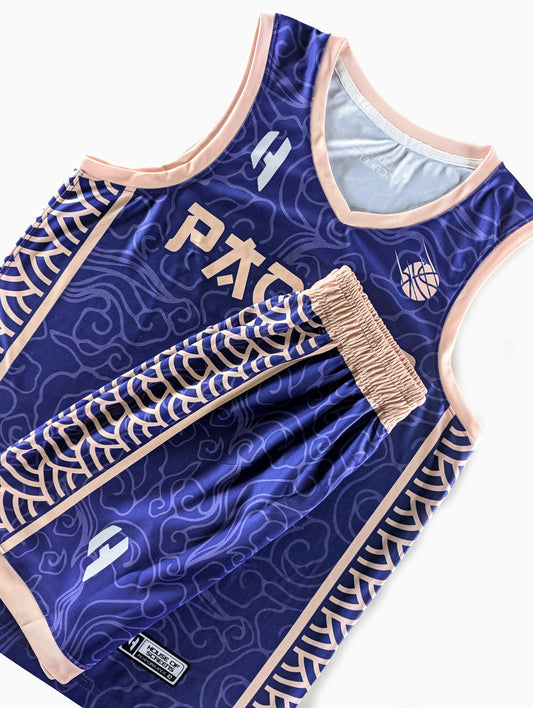 Custom Basketball Jersey and Shorts Set with Personalized Player Name, Number, and Team Name | HX406BS | Customize This!