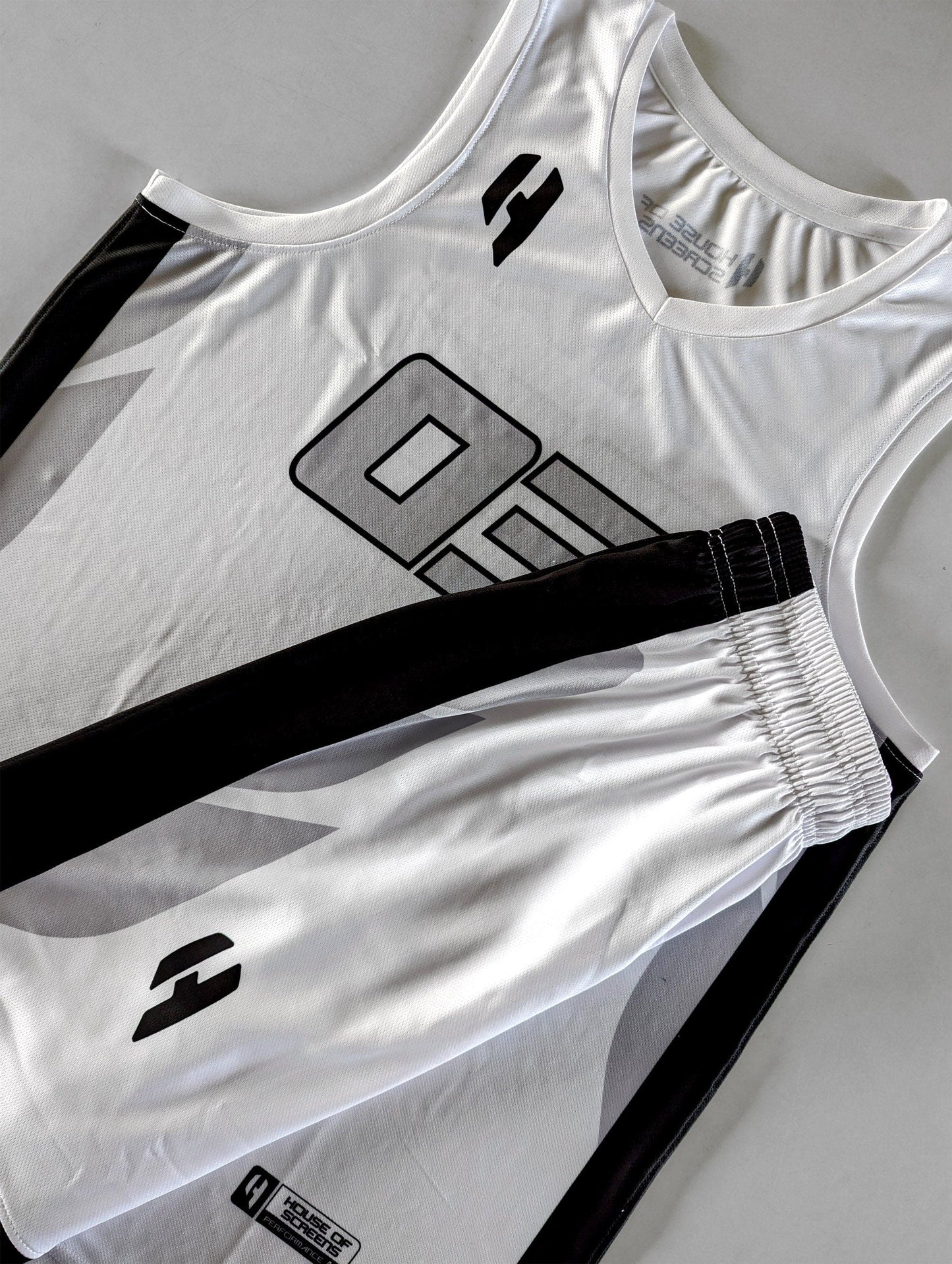 Custom KIDS Basketball Jersey and Shorts Set with Personalized Player Name, Number, and Team Name | HX95BS | Customize This!