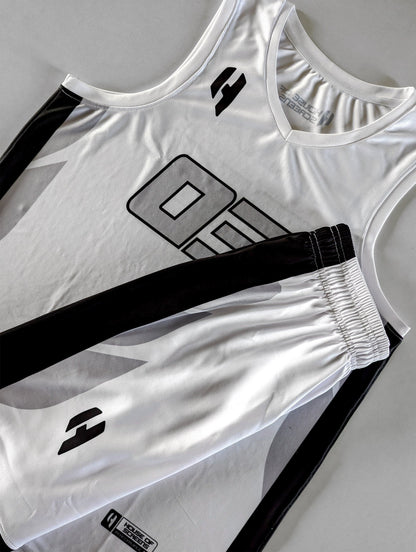 Custom KIDS Basketball Jersey and Shorts Set with Personalized Player Name, Number, and Team Name | HX95BS | Customize This!