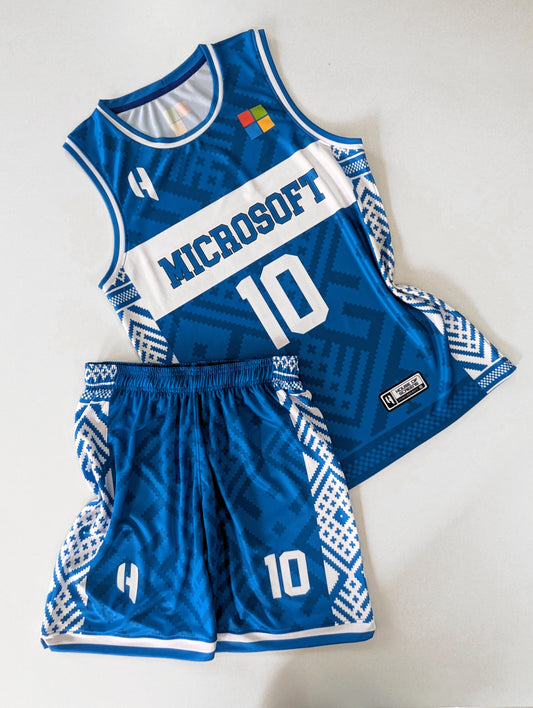 Custom Basketball Jersey and Shorts Set with Personalized Player Name, Number, and Team Name | HX392BS | Customize This!