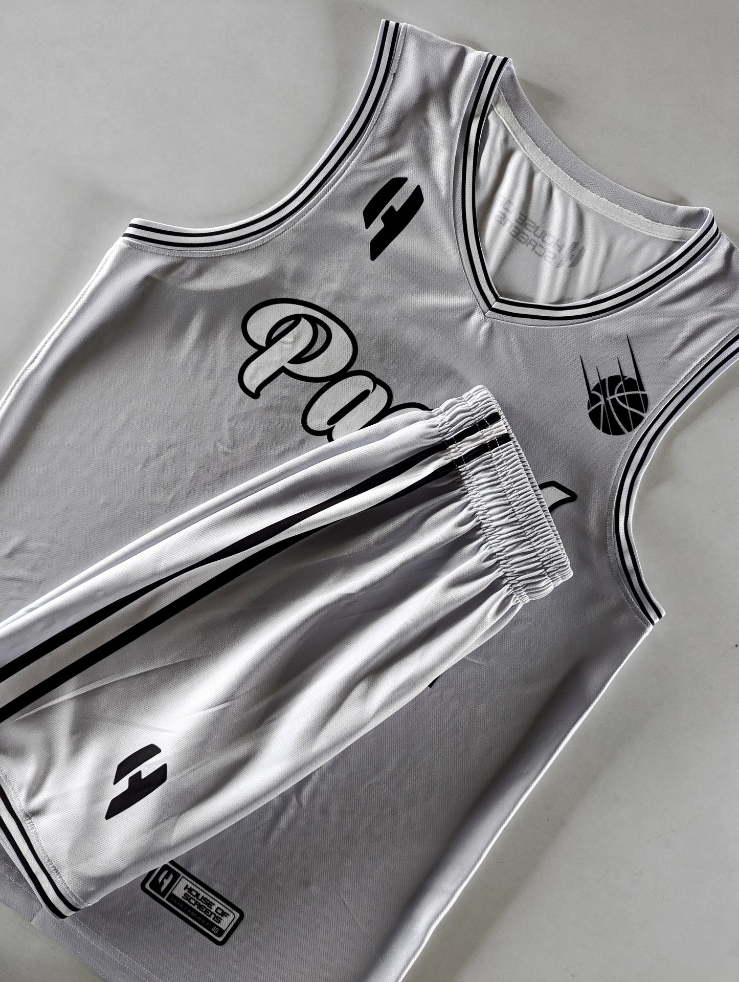 Custom Basketball Jersey and Shorts Set with Personalized Player Name, Number, and Team Name | HX312BS | Customize This!