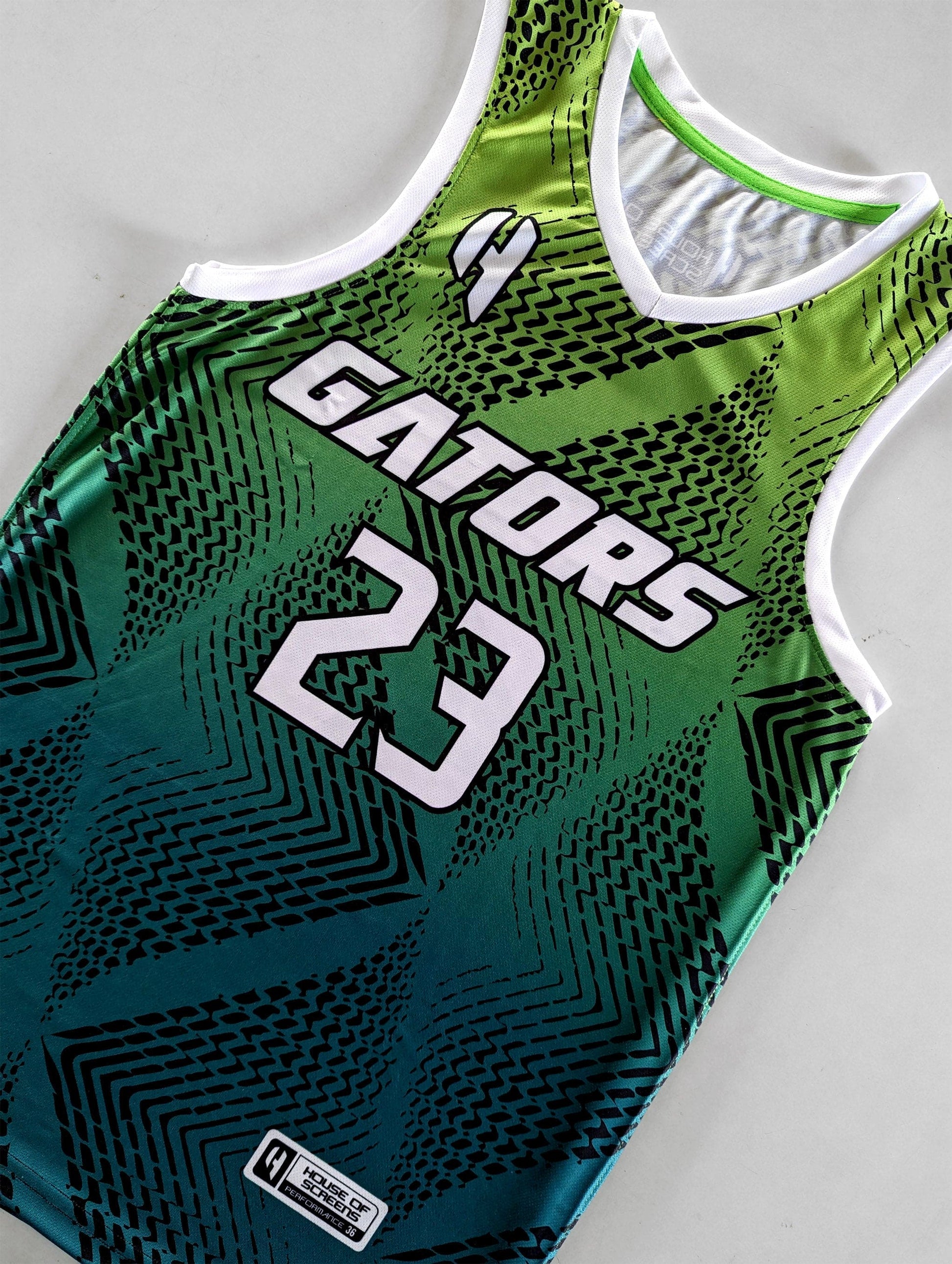 College Basketball Jersey Design Green Color Unisex Adidas Green