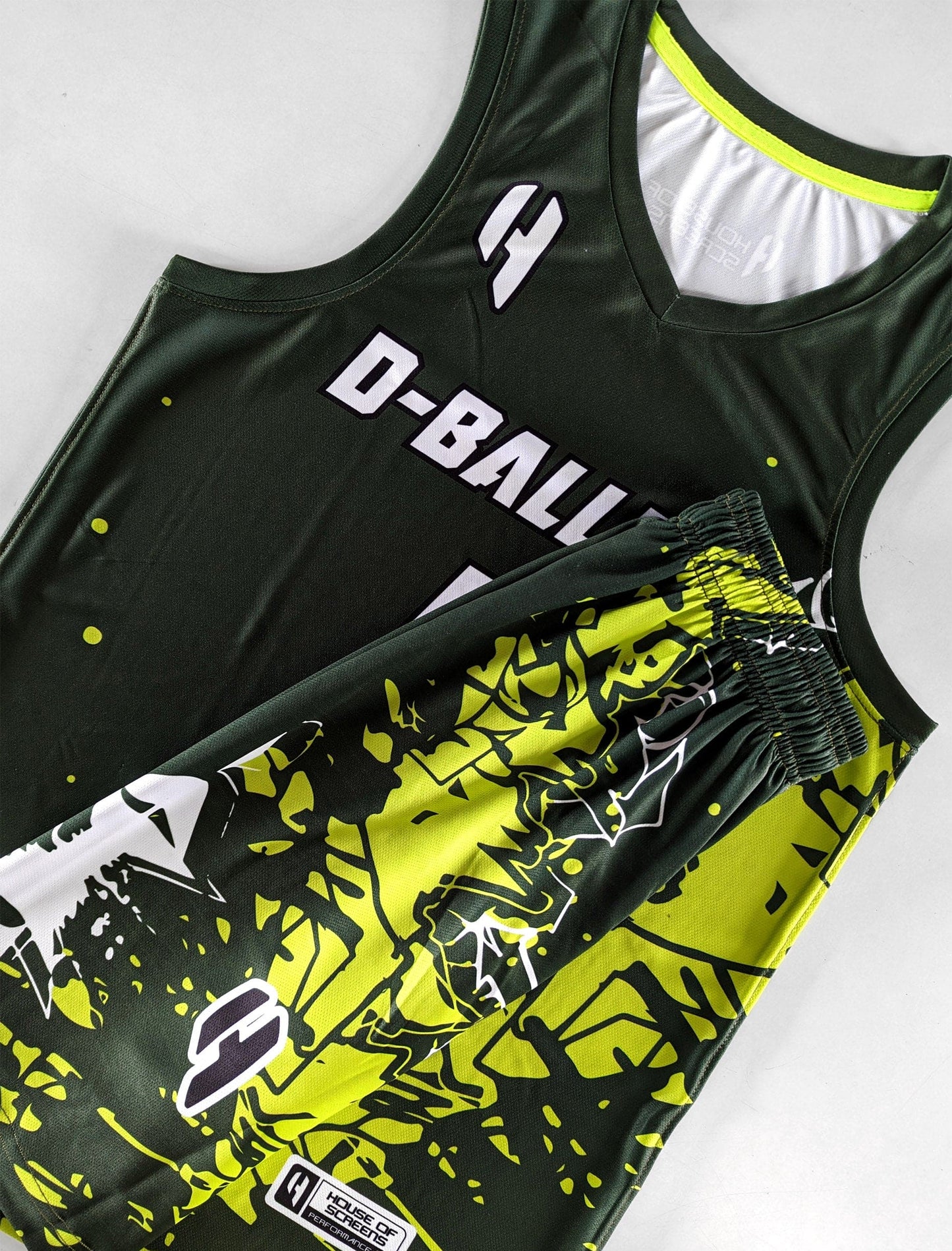 Custom KIDS Basketball Jersey and Shorts Set with Personalized Player Name, Number, and Team Name | HX141BS | Customize This!